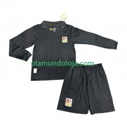 Camisola AC Milan 125th Anniversary Guarda-redes Criança Equipamento Primeiro 2024-2025 Manga Comprida